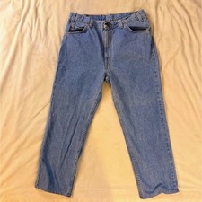 Levi's 509 Jeans Men's 35x30 Made in USA Vintage 90s Stonewash Denim Tapered