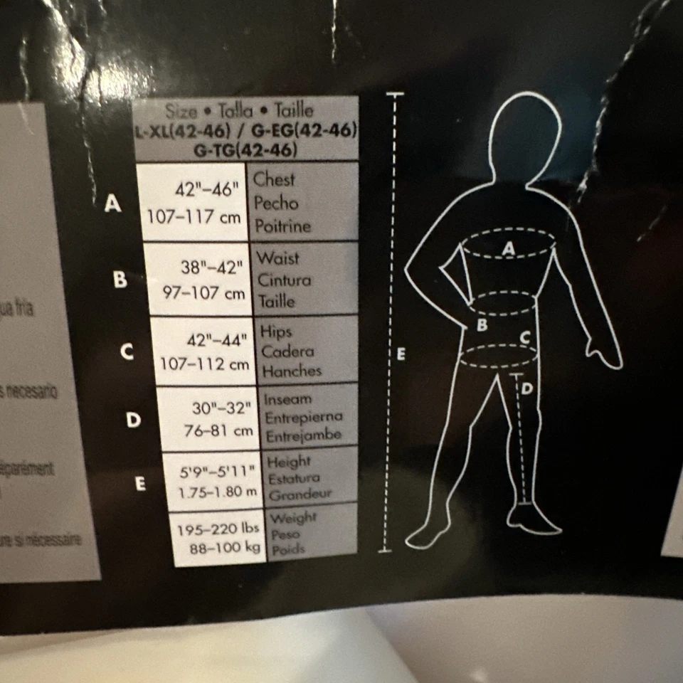 Disney Adult L XL Jack Skellington Halloween Costume Nightmare Before Christmas - Image 4 of 4