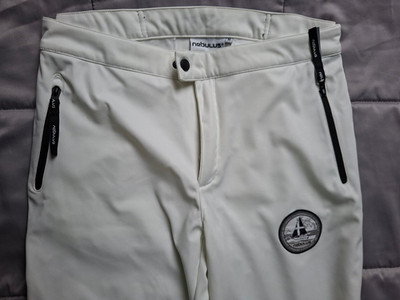 Thermo-Hose Nebulus NEU Skihose weiß M 38 40 Winter-Hose outdoor b. Kälte