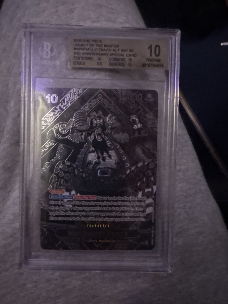 Marshall.D.Teach (SP) (Silver) OP09-093 Legacy of the Master Foil