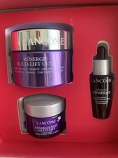 Lancome Renergie Lift has day and night creams .33 floz serum Elegant gift Set