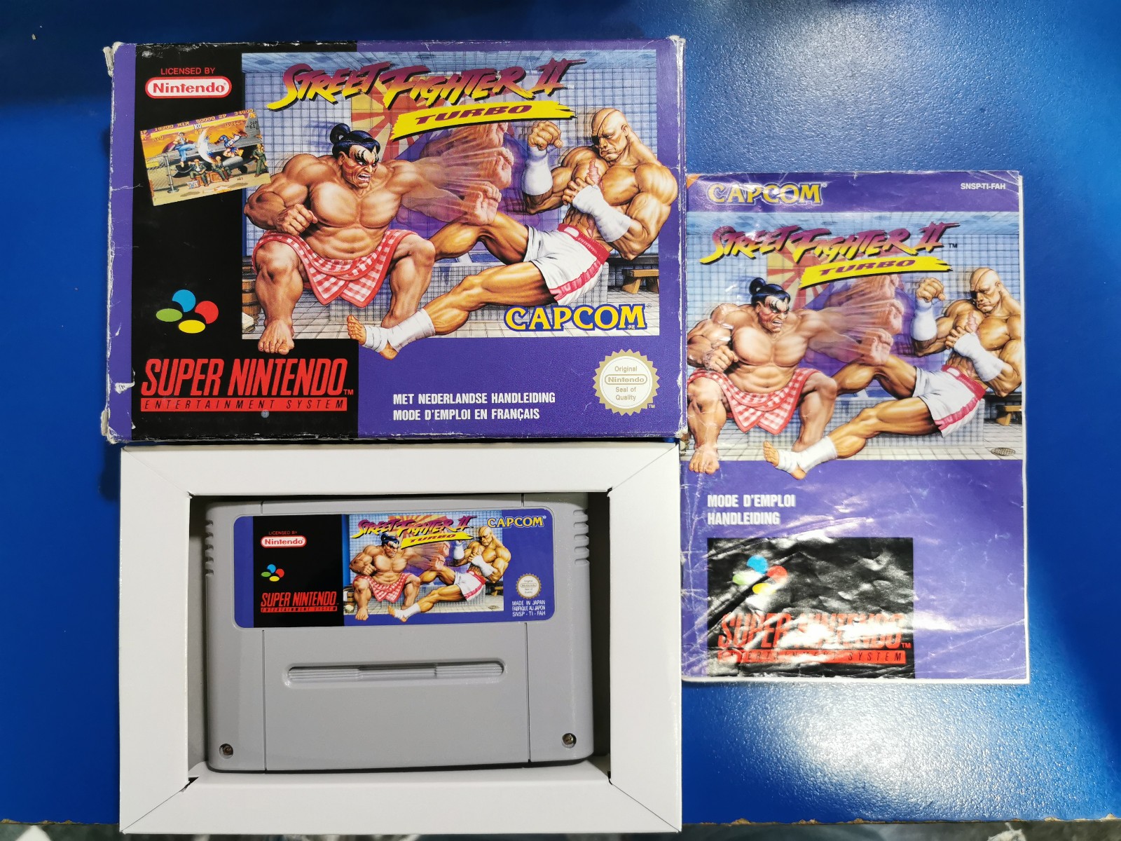 Street Fighter II 2 Turbo - version française FAH - Super Nintendo SNES