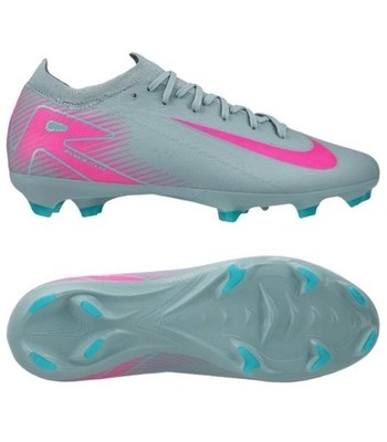 Nike Air Zoom Mercurial Vapor 16 PRO FG Soccer Cleats Blue FQ8685-301 Mens 10.5