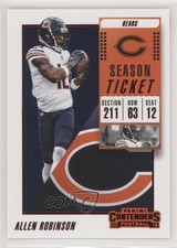 2018 Panini Contenders Red Zone Allen Robinson II #83 09cx