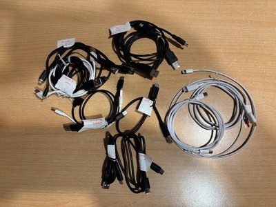 Konvolut USB 2.0 3.0 Kabel Micro Mini Netz Thunderbolt Lightning Handy iPhone