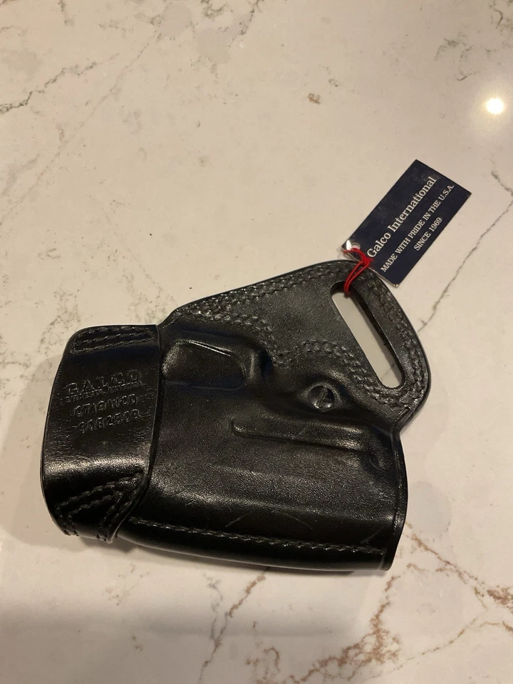 Funda de cuero negra GALCO C719WCD  Foto 3 de 4