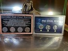 Historic Five Cent Pieces W/silver war nickel & 1943 Steel Penny Collection Lot — photo 1