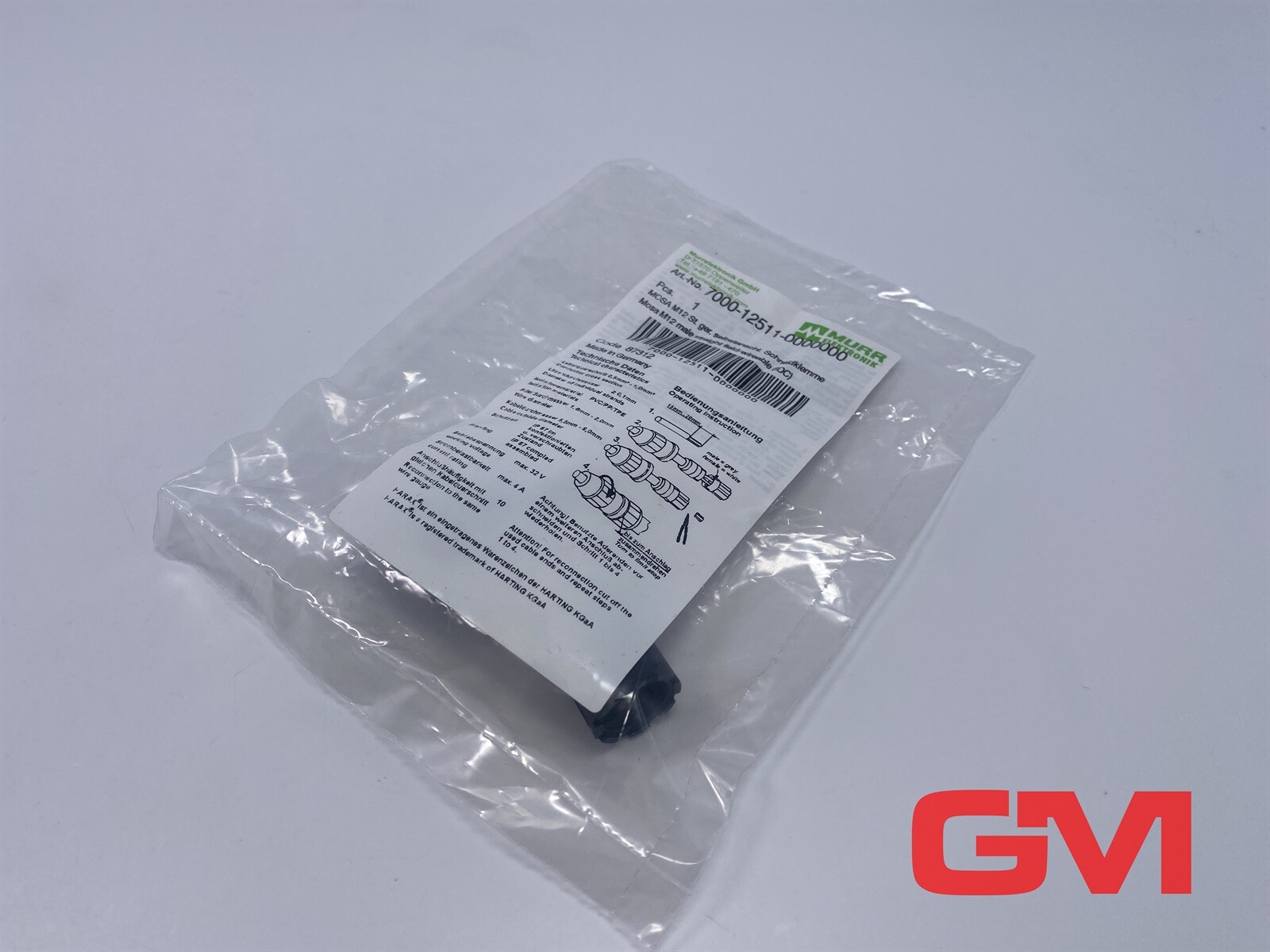 Murr Cutting Clamp Connection 7000-12511-0000000 Insulation Terminal Connection