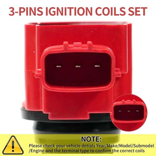 Set of 4 Ignition Coil & Spark Plug For 2008-2015 Nissan Rogue L4 2.5L M56 UF549 - Picture 7 of 15