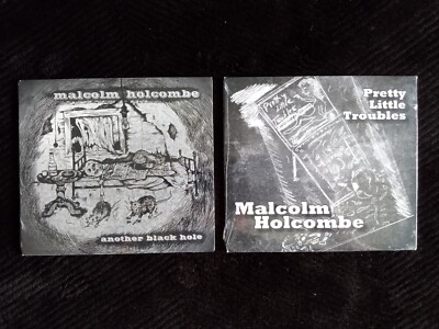 MALCOLM HOLCOMBE 2-CD Bundle Another Black Hole + Pretty Little Trouble NEW