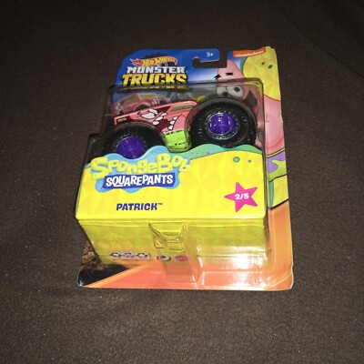Hot Wheels Monster Trucks Spongebob SquarePants   Patrick 