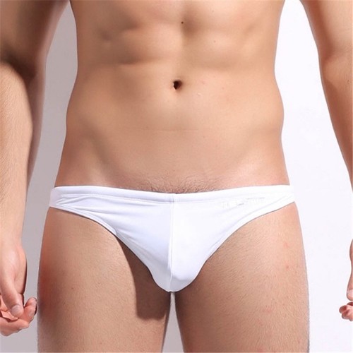 Tanga Trunk Swimming Trunks Low Rise T Back Bikini Thong Swim Briefs for Men AU - Picture 34 of 58