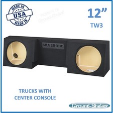 Chevy Silverado Regular Cab / Single Cab Truck 12" Dual Sealed TW3 Sub Box