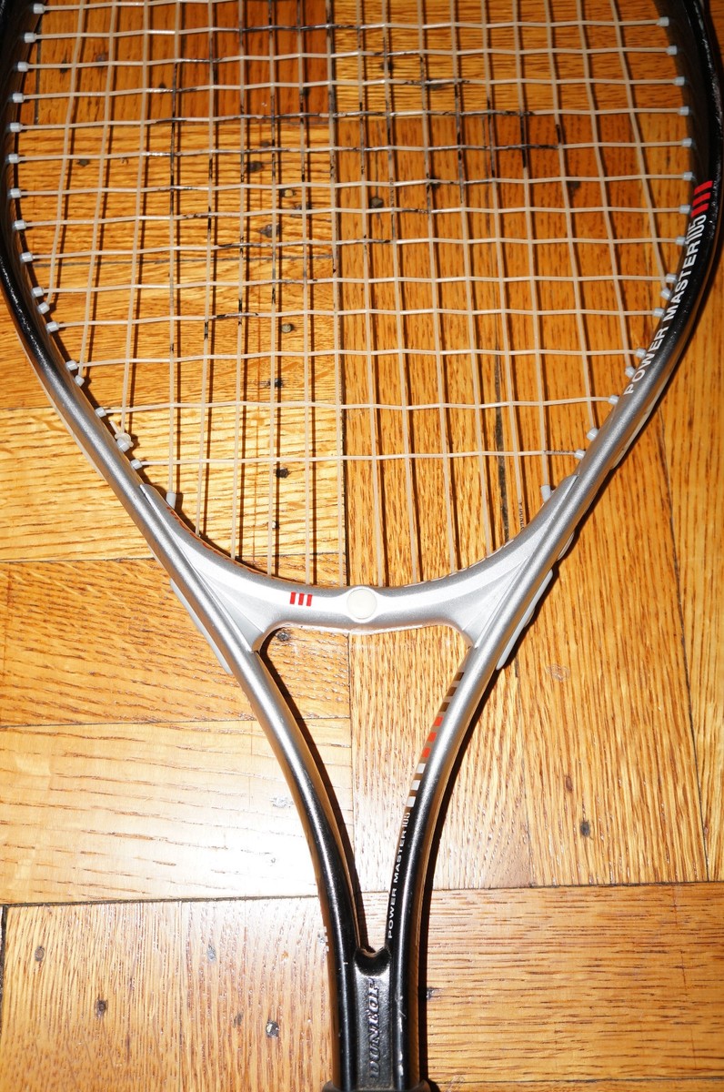 DUNLOP TENNIS RACQUET 105 POWER MASTER racket Mens Womens 4