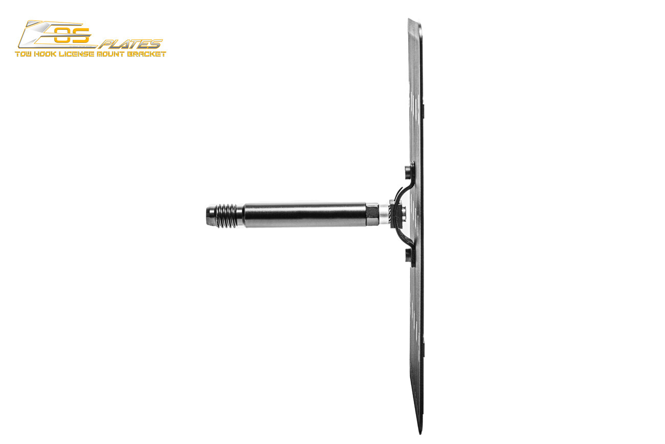 EOS Plate For 13-16 Aston Martin DB9 Full Sized Front Tow Hook License Bracket
