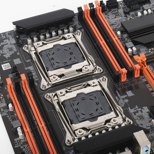 X99 Dual Motherboard CPU LGA2011-V3 V4CPU DIMM 8×DDR4 Desktop Computer Mainboard - Picture 3 of 12