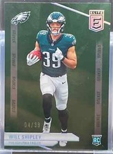 2024 Panini Donruss Elite Football Will Shipley RC 4/39 GREEN COLOR MATCH