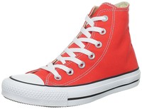 10 Uk, Red, Converse Unisex-adult Chuck Taylor All Star Hi-top Trainers 10 Uk, Red, Converse Unisex-adult Chuck Taylor All Star Hi-top Trainers