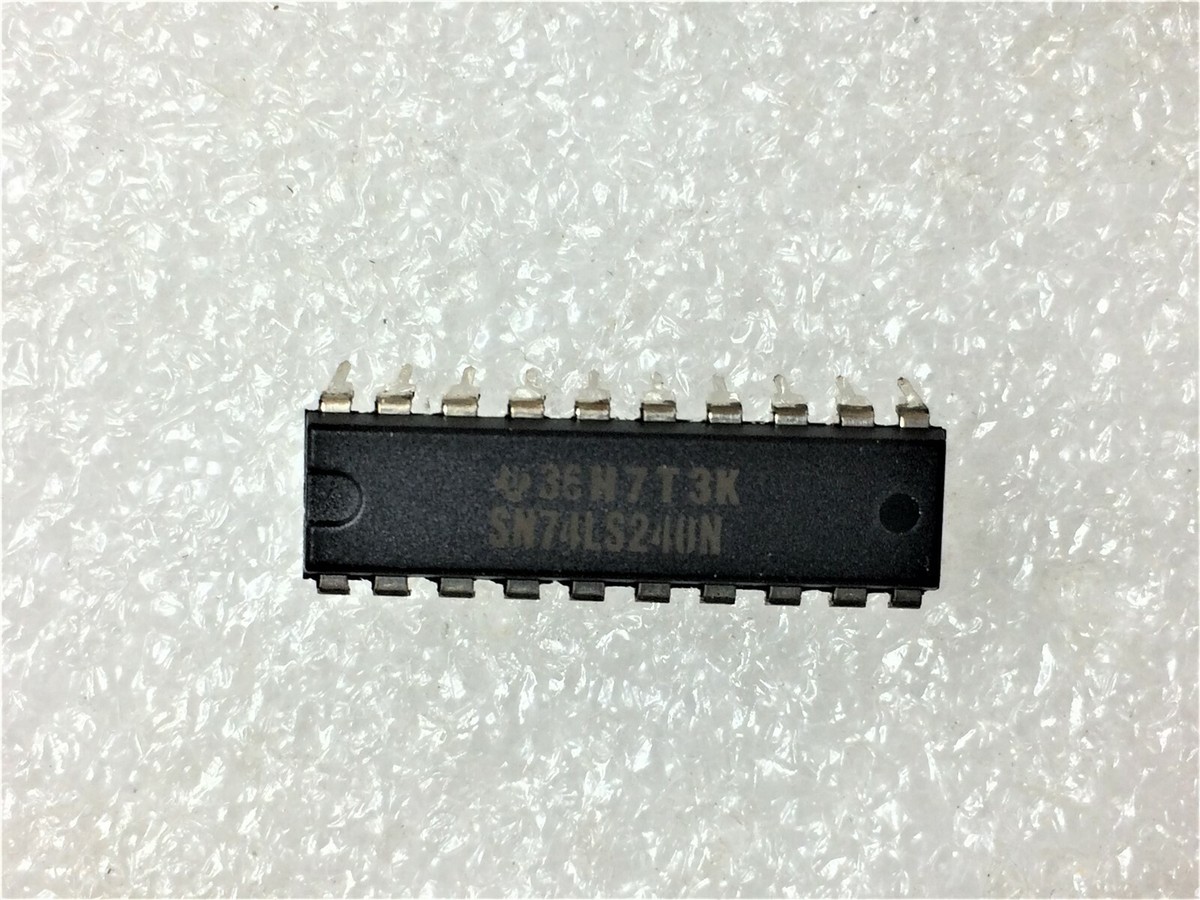 Lot De 5 Circuits Intégrés Texas Instruments SN74LS240N - Neufs, Traversants, Pour électronique