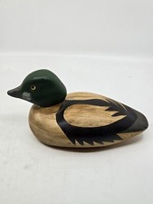 Vintage 1987 Daniel P Burns Jr Squan River Decoys Decoy Duck RARO DB Dan Goldeneye