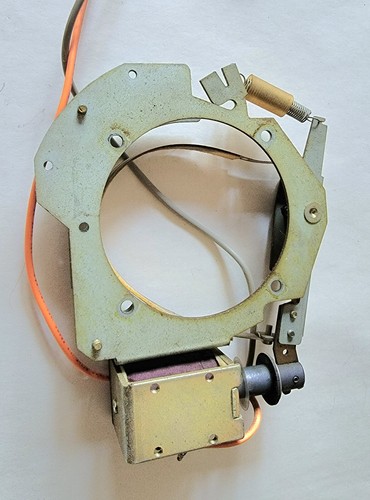 Pioneer RT-909, Left Brake Assembly w/Solenoid, Open Reel Tape Deck Used Parts