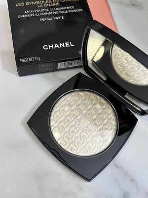 authentic CHANEL Highlighter XL Illuminating Powder Chaine