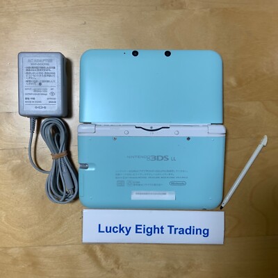 Nintendo 3DS XL LL Mint White Console Charger Japanese ver [CC] | eBay