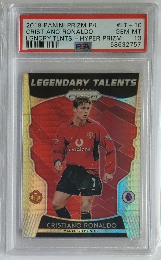 クリスティアーノ ロナウド Panini Prizm PSA 10