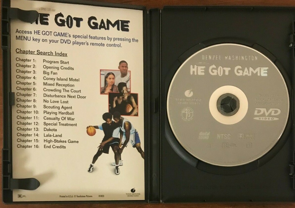 He Got Game (DVD, 1998)*Denzel Washington 717951000750 | eBay