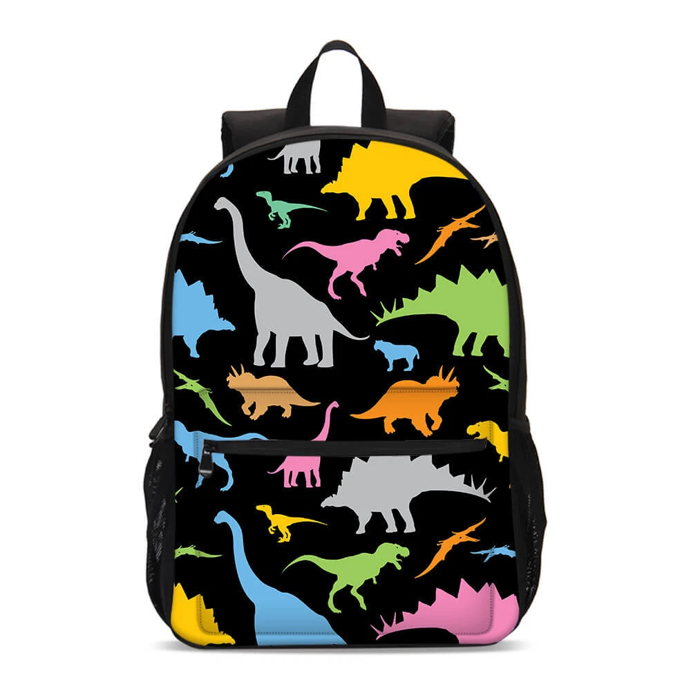 Cartoon Dinosaurs Family Cool Big Backpack