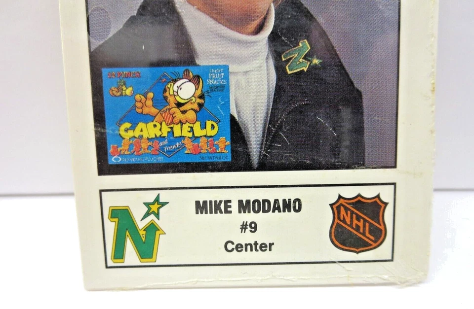 Mike Modano (RC) 1990-91 inserto muy raro. Precintado. Foto 3 de 3