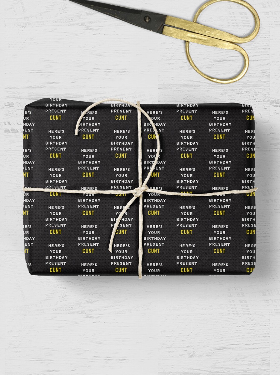 Lot De 6 Feuilles De Papier Cadeau Pour Adulte [H6095