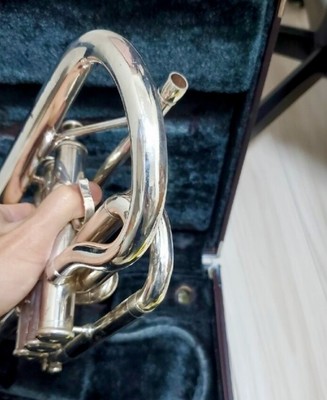 Yamaha YCR-4330G Silver Cornet Trumpet w/ Case Used From JP: Free ...
