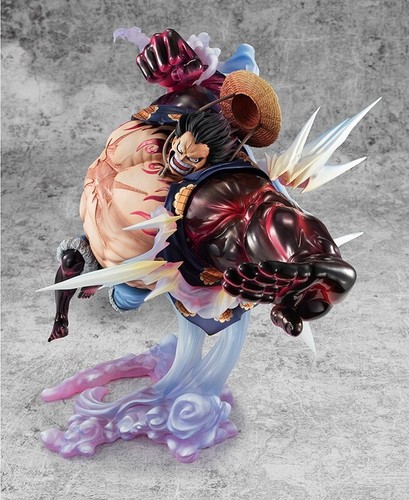Megahouse Pop One Piece Luffy Gear 4th Boundman Ver 2 Statue Ebay
