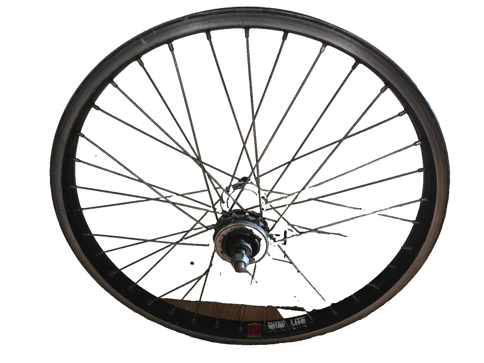 Bicicleta BMX-Estilo antiguo piezas de bicicleta vintage borde negro