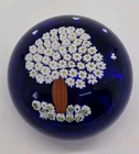 Vintage Antica Murrina Millefiori Paperweight Venice Art Glass 2 3/8" Diameter