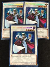 Yugioh T.G. Hyper Librarian RA02-EN027 1ST Secret x3 (NM)