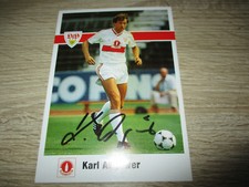 Karl Allgöwer VFB Stuttgart Original Autogramm Autogrammkarte