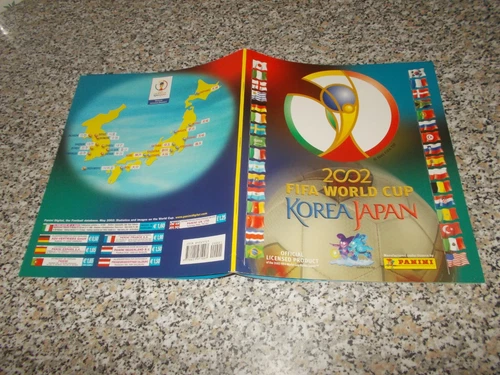 ALBUM KOREA 2002 PANINI VUOTO(EMPTY)ORIGINAL EDICOLA(NEW) EDIZ.ITALIA+CEDOLA 