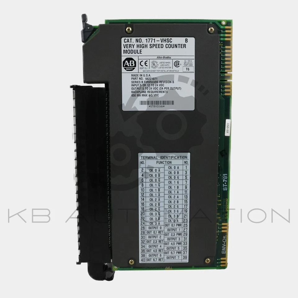 1771-VHSC PLC-5 System Very high speed counter module, 4-in/8-out channels - Image 4 of 4