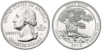 2013 P Great Basin National Park Quarter 25c - Nevada (NV) | eBay