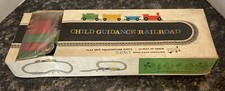 VTG 1960s Child Guidance Railroad TOY Train Set