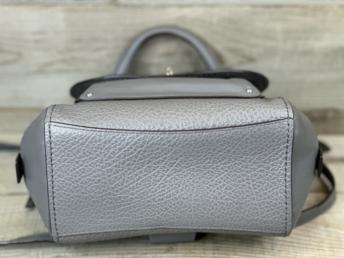 TRENDY Coach FAYE CONVERTIBLE BACKPACK 30525 Gray Leather  display picture 1