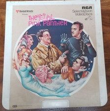The Pink Panther - Peter Sellers RCA SelectaVision VideoDisc - Great Graphics