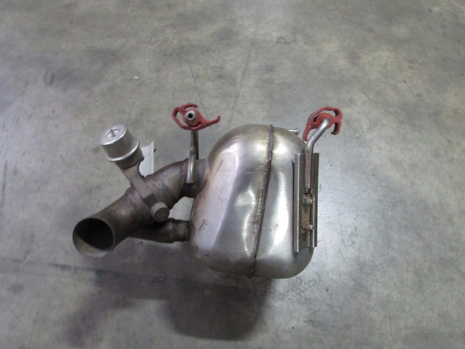 Ferrari 458 Italia, LH, Left Rear Muffler, Exhaust, P/N 263065