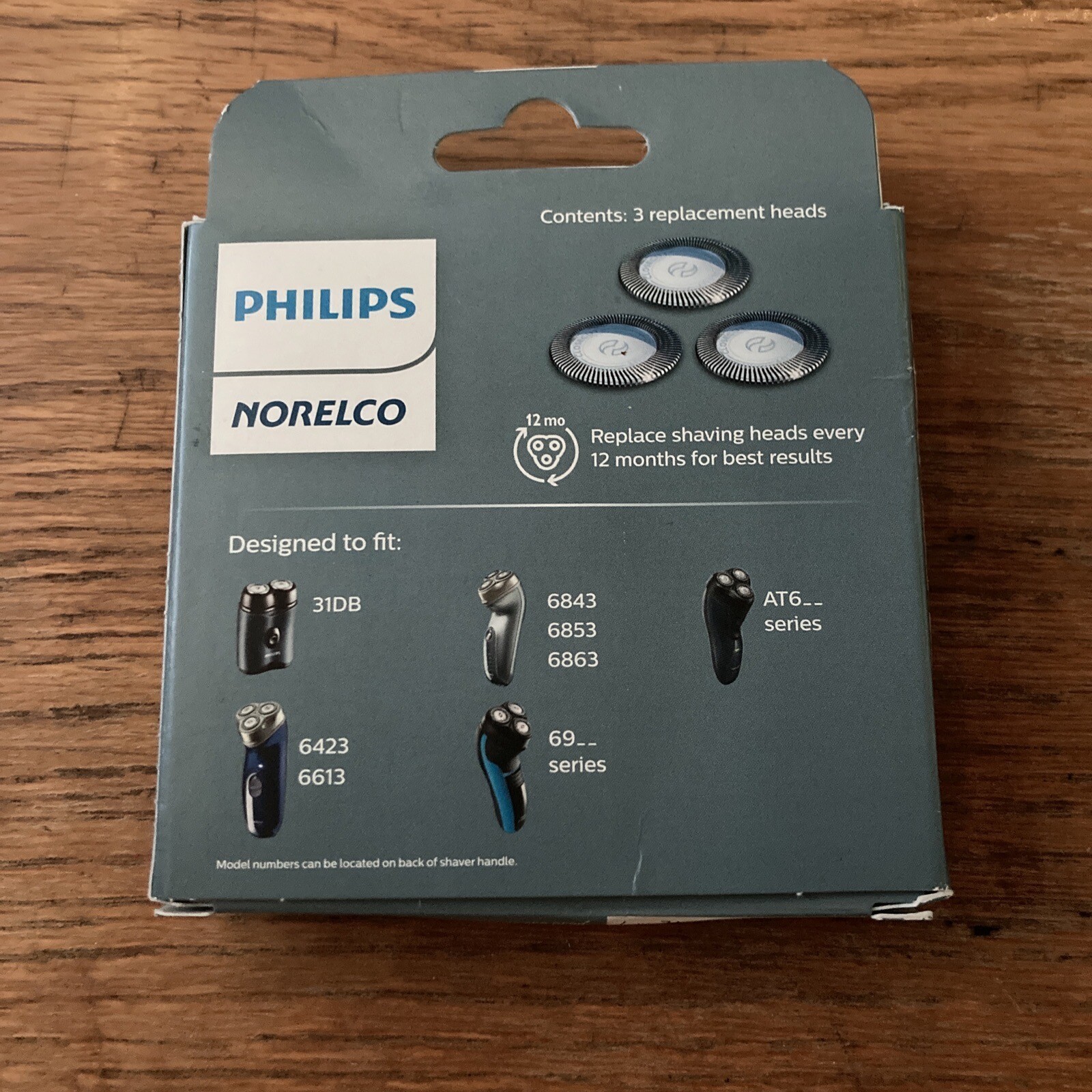 Philips Norelco HQ56 Shaving Head Replacement Heads Sealed HQ56/52