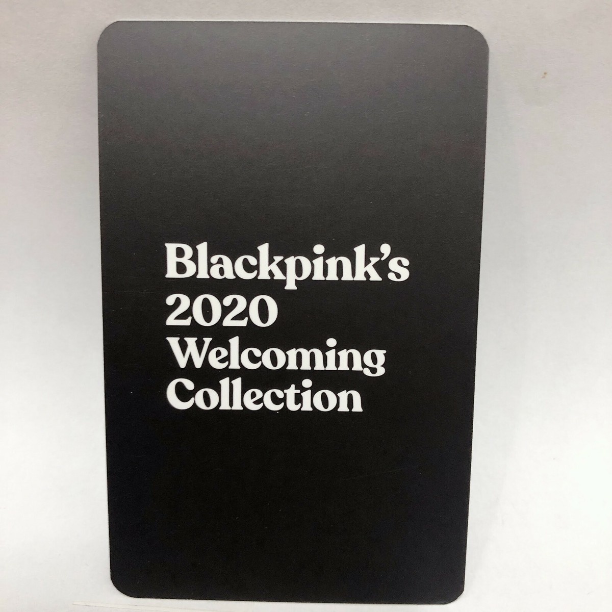 BLACKPINK ジェニ welcoming collection トレカ Blackpink Jennie Official 2020 Welcoming Collection Kit