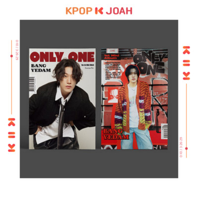 BANG YEDAM [ONLY ONE] 1st Mini Album CD+PhotoBook+Card+Film+Poster SEALED