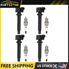 For Suzuki 2006-2008 Grand Vitara 2007-2009 SX4 Ignition Coils & Spark Plugs Set