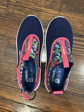 Speedo Juniors Girls Tropical Floral Water Shoes Size Medium 2-3